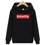 Mens Hoodies Fashion Schwifty Brand Letter Hoodie Casual Sweatshirt Men Cotton high quality Print Sweatshirts Male Hip Hop Hoody