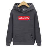 Mens Hoodies Fashion Schwifty Brand Letter Hoodie Casual Sweatshirt Men Cotton high quality Print Sweatshirts Male Hip Hop Hoody