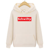 Mens Hoodies Fashion Schwifty Brand Letter Hoodie Casual Sweatshirt Men Cotton high quality Print Sweatshirts Male Hip Hop Hoody