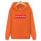 Mens Hoodies Fashion Schwifty Brand Letter Hoodie Casual Sweatshirt Men Cotton high quality Print Sweatshirts Male Hip Hop Hoody