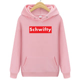 Mens Hoodies Fashion Schwifty Brand Letter Hoodie Casual Sweatshirt Men Cotton high quality Print Sweatshirts Male Hip Hop Hoody