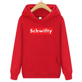 Mens Hoodies Fashion Schwifty Brand Letter Hoodie Casual Sweatshirt Men Cotton high quality Print Sweatshirts Male Hip Hop Hoody
