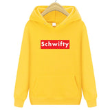 Mens Hoodies Fashion Schwifty Brand Letter Hoodie Casual Sweatshirt Men Cotton high quality Print Sweatshirts Male Hip Hop Hoody