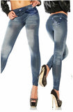 2020 Hirigin New Fashion Casual Women Ladies High Waist Skinny Fit Jeggings Stretchable Denim Pecil Print Pants Jeans