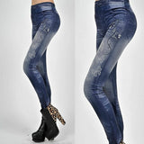 2020 Hirigin New Fashion Casual Women Ladies High Waist Skinny Fit Jeggings Stretchable Denim Pecil Print Pants Jeans