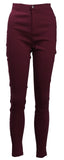 New Fashion Womens Ladies Pencil Stretch Casual Look Denim Skinny Pants High Waist Trousers
