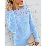 2019 New Winter Pullover Sweater Women Korean Long Sleeve Loose Knitted Sweater Female Quality Slim Jumper Tops Sweaters Female